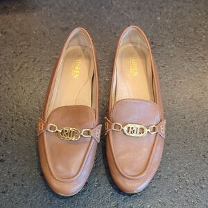 Tan Leather Loafers